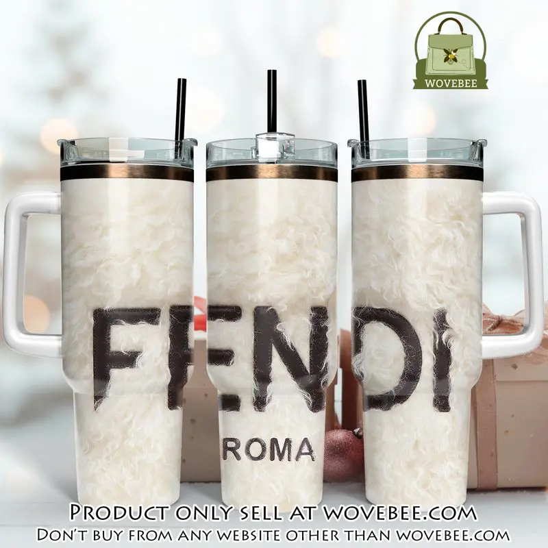 Fendi 40oz fashion logo fendi stanley tumbler ktb1121 wvb1136463